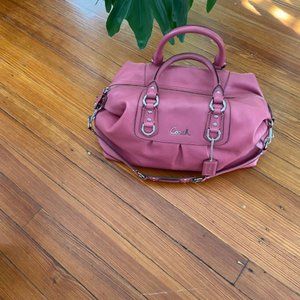 Coach  Ashley Leather Satchel/Shoulder Bag